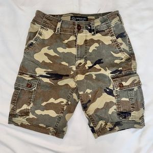 Camo Cargo Shorts